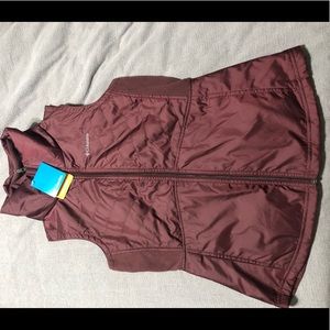 NWT Columbia Vest - Berry